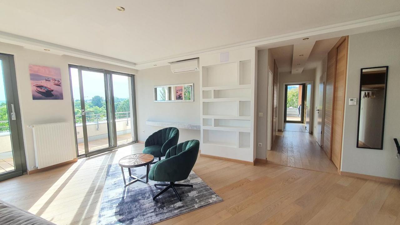 Silver Delux Apartman Balatonfured Bagian luar foto